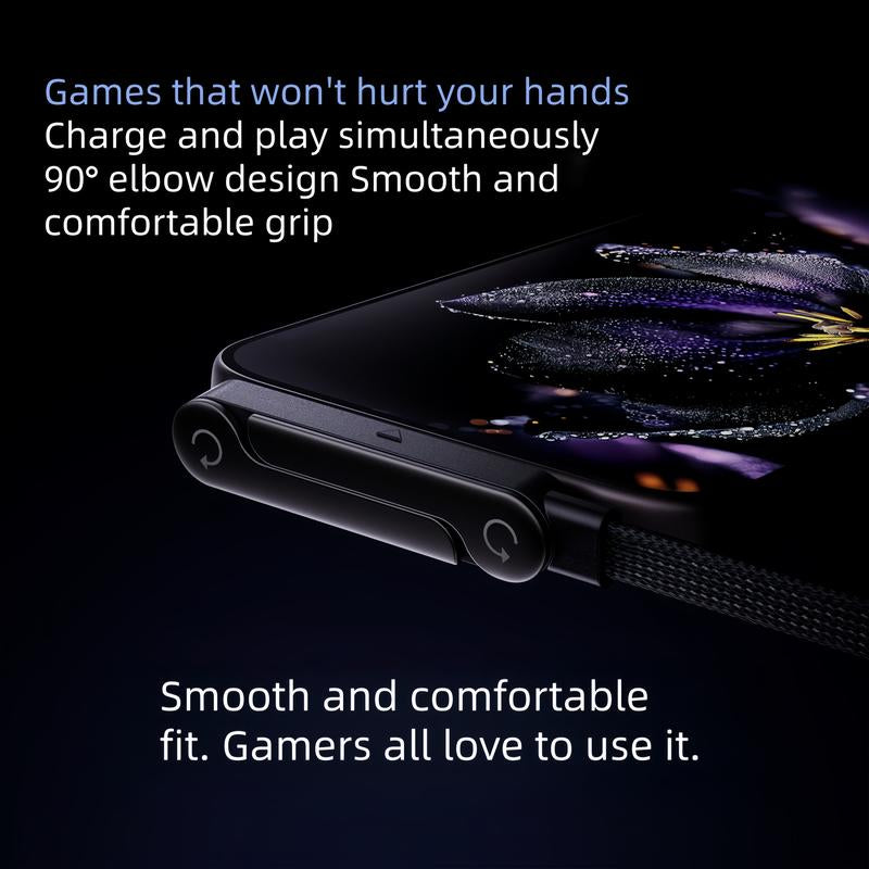 2-In-1 Fast Charging Cable and Phone Stand Invisible Charging Cable and Stand for the Charger, 240-Watt Ultra-Fast Charging,Suitable for Gaming, Office Use, and Car Travel, Compatible with Iphone and Samsung Type-C Charging Cables, Double Type-C